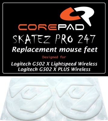 Hyperglides Hypergleits Hypergleids Corepad-Skatez-Logitech G502 X Lightspeed Wireless